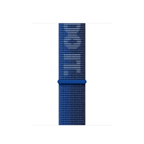 Curea Smartwatch Apple MPHY3ZM/A pentru Watch 41mm, Nike Sport Loop (Albastru)