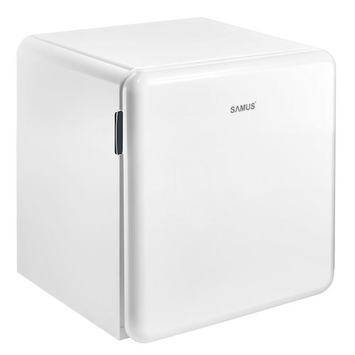 Frigider-minibar Samus SW066RE, 47 l, Clasa E, Usa reversibila, H 50 cm (Alb) Frigider-minibar Samus SW066RE, 47 l, Clasa E, Usa reversibila, H 50 cm (Alb)