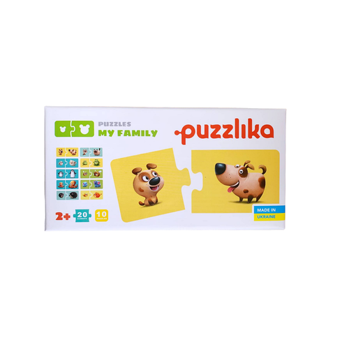 Puzzle Cubika Familia potrivita, 20 piese - 0 | YEO