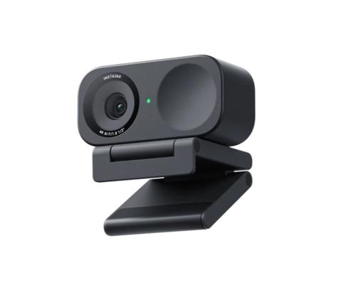 Camera web Insta360 Link 2C Standard Edition, 4K, 30 fps, Microfon cu reducere zgomot AI, Zoom 4x (Negru)