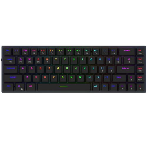 Tastatura AQIRYS Agena, Wireless 2.4 GHz, Bluetooth, USB (Negru) Tastatura AQIRYS Agena, Wireless 2.4 GHz, Bluetooth, USB (Negru)