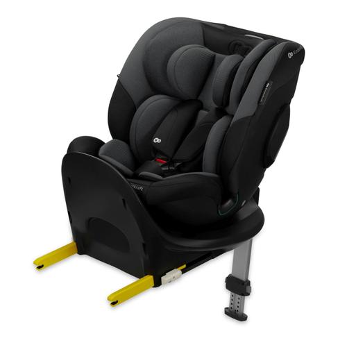 Scaun auto KinderKraft I-Fix 360°, i-Size, 40-150 cm, Negru