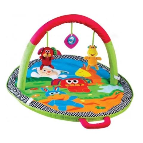 Salteluta cu activitati BamBam Ferma Vesela, 94 x 75 cm