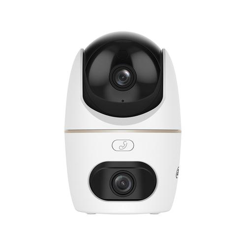 Camera supraveghere rotativa PT IP WiFi wireless cu lentila duala Dahua Hero Dual H5D-5F, 5 + 5 MP, 2 x 3.6 mm, IR/lumina alba 30 m, slot card, Bluetooth, auto-tracking