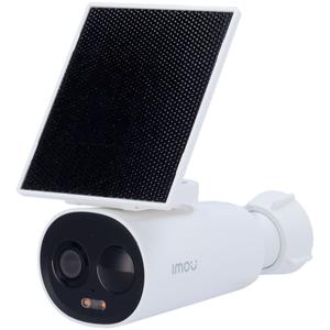 Camera supraveghere exterior WiFi cu panou solar IMOU Cell 3C IPC-K9DC-5M0WEH-V2, 5 MP, 2.8 mm, IR / lumina alba 15 m, 5000 mAh, slot card, microfon si difuzor
