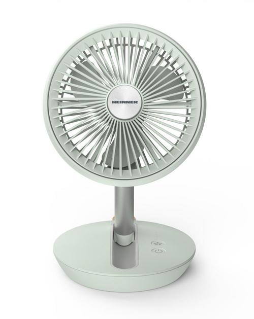 Ventilator pliabil HEINNER HMF-LC4000GR, 5 W, Autonomie 4 ore (15 ore putere minima), 4 viteze (Alb)
