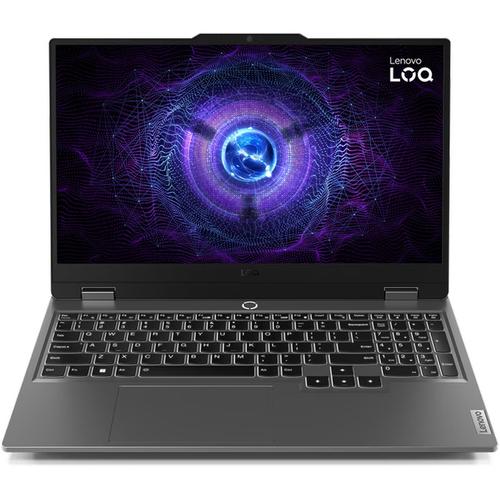 Laptop Gaming Lenovo LOQ 15IAX9 (Procesor Intel® Core™ i5-12450HX (12M Cache, up to 4.40 GHz), 15.6inch FHD IPS 144Hz, 16GB DDR5, 512GB SSD, NVIDIA GeForce RTX 4050 @6GB, Gri)