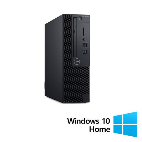 Calculator Sistem PC Refurbished DELL OptiPlex 3070 SFF, Intel Core i3-9100 3.60 - 4.20GHz, 8GB DDR4, 256GB SSD + Windows 10 Home