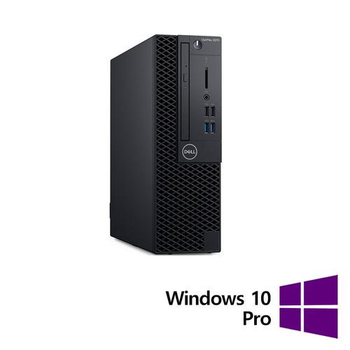 Calculator Sistem PC Refurbished DELL OptiPlex 3070 SFF, Intel Core i3-9100 3.60 - 4.20GHz, 8GB DDR4, 256GB SSD + Windows 10 Pro