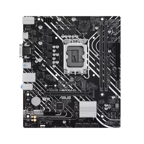 Placa de baza ASUS PRIME H610M-D DDR5, Intel H610, LGA 1700, mATX