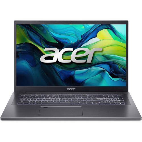 Laptop Acer Aspire 17 A17-51M (Procesor Intel Core 5 120U (12M Cache, up to 5.00 GHz) 17.3inch FHD, 16GB LPDDR5, 512GB SSD, Intel Graphics, Linux, Gri)