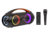 Boxa portabila Blow BOOMBOX, 100 W, Bluetooth, Microfon, USB-C, Cablu Jack 3.5mm, Cablu microfon (Negru)
