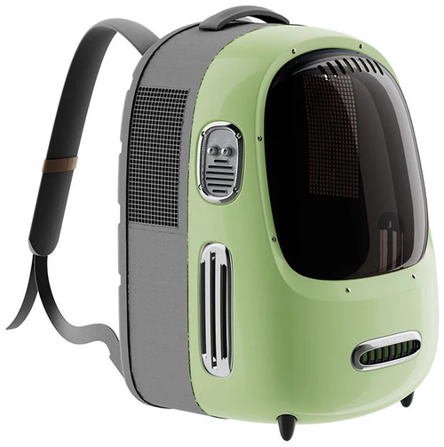 Rucsac cu hublou PETKIT Breezy 2 P7704 Cat Travel Bag (Verde)