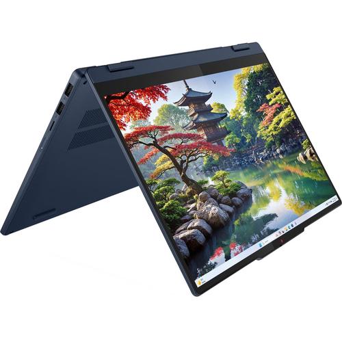 Laptop 2in1 Lenovo IdeaPad 5 14IAL10 (Procesor Intel® Core™ Ultra 7 255U (12M Cache, up to 5.20 GHz) 14inch WUXGA IPS Touch, 16GB LPDDR5X, 512GB SSD, Intel Graphics, Albastru)