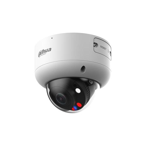 Camera supraveghere exterior IP Dome cu iluminare duala Dahua WizSense TiOC Active Deterrence IPC-HDBW3849R1-ZAS-PV-27135, 8 MP, 2.7 mm - 13.5 mm, lumina alba 40 m, IR 50 m, microfon, slot card, PoE - 0 | YEO
