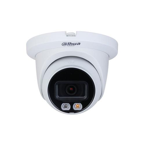 Camera supraveghere exterior IP Dome cu iluminare duala Dahua IPC-HDW1439V-A-IL-0280B, 4 MP, 2.8 mm, IR 30 m, microfon, PoE