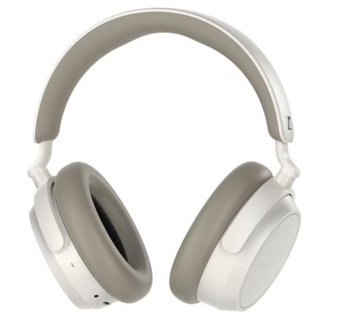 Casti Stereo Wireless Sennheiser Accentum Plus, Bluetooth, Hybrid ANC, Autonomie 50 ore, Microfon (Alb)