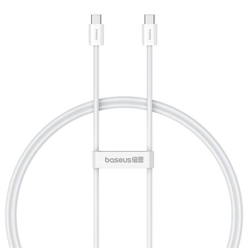 Cablu de date Baseus Superior, Fast Charging, USB Type-C la USB Type-C 30W, 2m, Alb