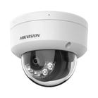 Camera supraveghere IP Dome Hikvision Hybrid Light DS-2CD1143G2-LIU, 4MP, 2.8 mm, IR/lumina alba 30 m, microfon, PoE