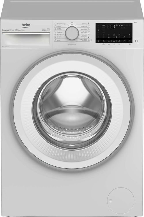 Masina de spalat rufe frontala Beko B3WFU59425W, 9 kg, 1400 rpm, Clasa energetica B, 15 programe (Alb) Masina de spalat rufe frontala Beko B3WFU59425W, 9 kg, 1400 rpm, Clasa energetica B, 15 programe (Alb)