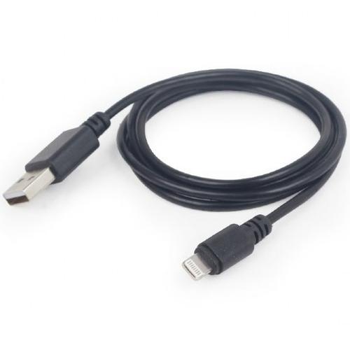 Cablu alimentare si date Gembird CC-USB2-AMLM-1M, USB 2.0 (T) la tip Lightning (T), 1m, Negru