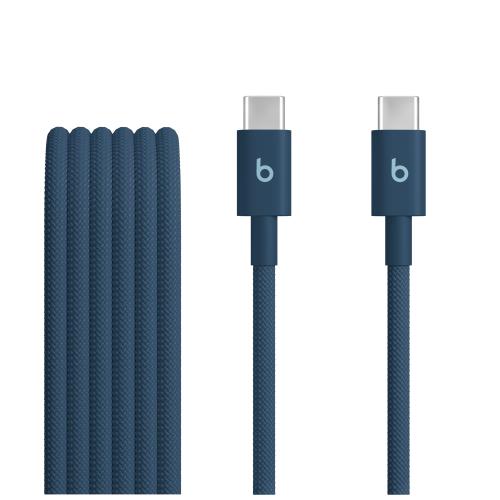 Cablu de date Apple Beats MDGE4EE/A, USB-C la USB-C, 1.5m (Albastru)