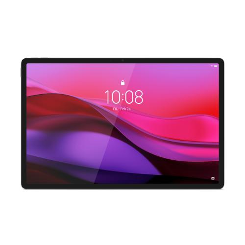 Tableta Lenovo Yoga Tab Plus, Procesor Qualcomm Snapdragon 8 Gen 3, Ecran 3K 12.7inch, 16GB RAM, 256GB Flash, Wi-Fi, Bluetooth, Tab Pen Pro + Lenovo 2-in-1 Keyboard Pack (Gri)