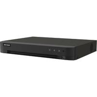 DVR 16 canale, AcuSense, Hikvision iDS-7216HUHI-M2/X/4A+16/4, 8MP, Audio prin coaxial, alarma 16 IN/4 OUT, 2 x SATA