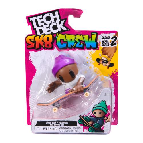 Set de joaca Tech Deck Sk8 Crew Series 2 - Placa si figurina