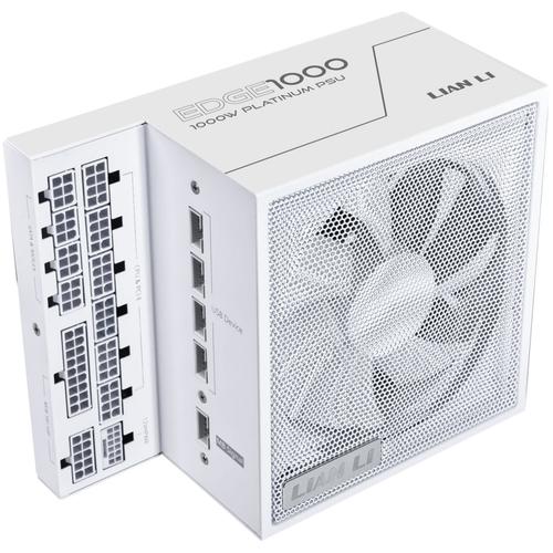 Sursa Lian Li EDGE EG1000 80 PLUS, PCIe 5.1, ATX 3.1, 1000W, Alb