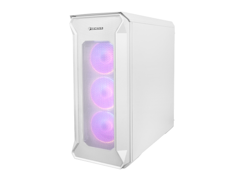 Carcasa GENESIS IRID 505 ARGB V2, Middle Tower, tempered glass, Alb