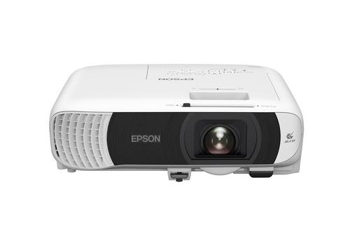 Videoproiector Epson EB-FH18, 1080p (1920x1080), 3LCD, 4000 ANSI lumeni, Wi-Fi, Difuzor 16 W, HDMI, USB Type-B (Alb)