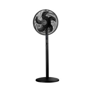 Ventilator 2 in 1 Noveen F535, cu picior si de birou, 55W, functie de oscilatie, reglare pe inaltime, 4 viteze, 5 lame, afisaj digital LED, cronometru, telecomanda (Negru)