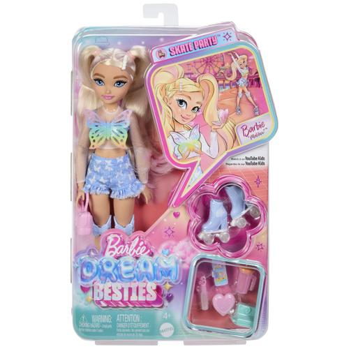 Papusa Barbie Dream Besties, 4 ani+, Malibu, Petrecere pe role