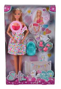 Papusa Steffi Love New Born Baby, 33cm