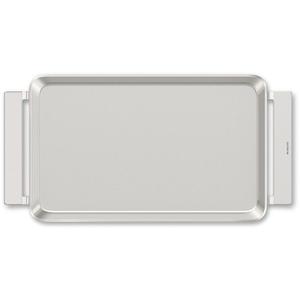 Tava cu manere BOSCH Pro Induction Teppan Yaki HEZ9TY010 - 17007160, 34 x 20cm, inductie, otel inoxidabil