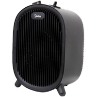 Aeroterma Midea NF20-20ABE, 2000 W, 2 trepte putere, Termostat, Protectie supraincalzire (Negru)