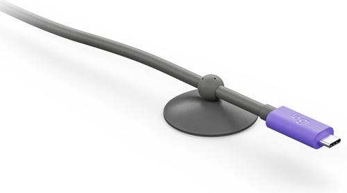 Cablu Logitech 952-000195, USB-C - USB-C, 5m (Gri) - 0 | YEO