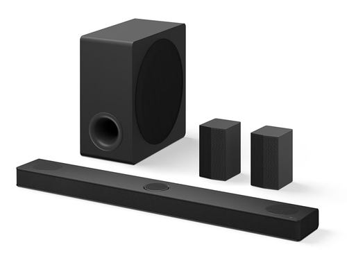Soundbar LG S80TR, 5.1.3, 580W, Dolby Atmos, Subwoofer Wireless, HDMI, HDR10, Wi-Fi (Negru)