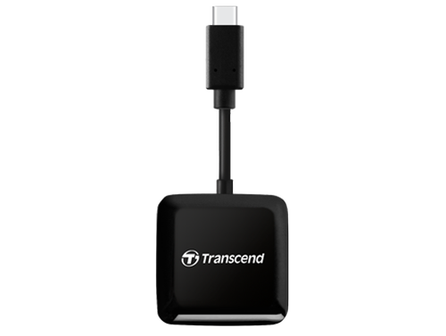 Card Reader Transcend RDC3, USB 3.2 Gen 1 Type C, SD /microSD