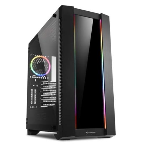 Carcasa PC Sharkoon Elite Shark CA200G, ATX, E-ATX (Negru)