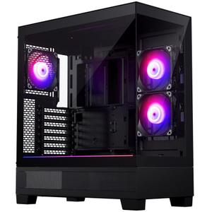 Carcasa Phanteks XT View, Middle Tower, Tempered glass (Negru)