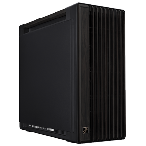 Carcasa ASUS PROART PA602 WOOD METAL PWM, Middle Tower, Tempered glass, Negru