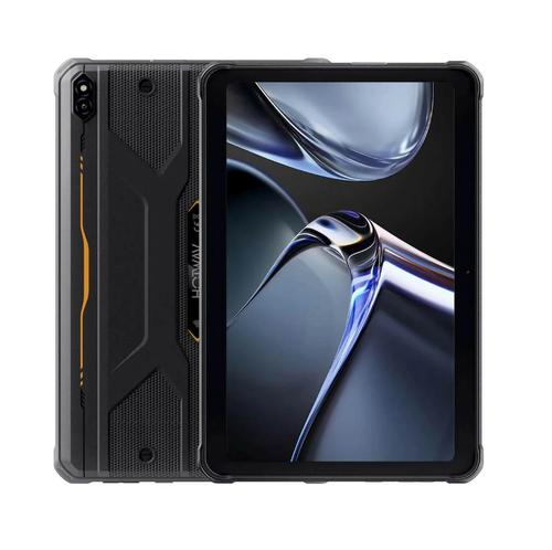 Tableta HOTWAV R10 Pro, UNISOC Tiger T606 Octa-Core, Ecran IPS LCD 10.1inch, 8GB RAM, 256GB ROM, 13MP+8MP, Android 14, Dual SIM, 4G, Android (Negru/Portocaliu)