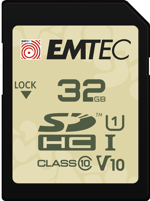 Card memorie Emtec Outdoor, 32GB, SDHC, UHS-I U1, V10, Clasa 10