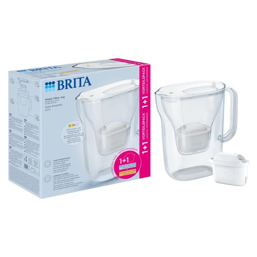Cana filtranta BRITA Style 2,4 L + 2 filtre Maxtra Pro (Alb) Cana filtranta BRITA Style 2,4 L + 2 filtre Maxtra Pro (Alb)
