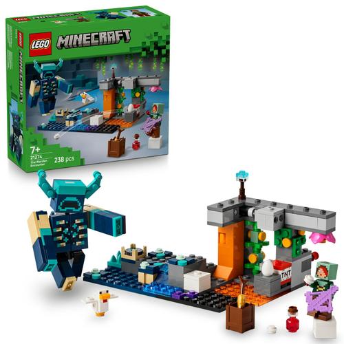 LEGO® Minecraft® - Intalnirea cu Temnicerul 21274, 238 piese