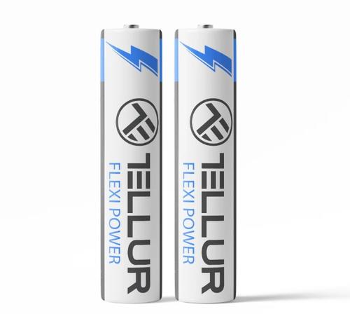 Baterie Tellur Flexi Power, Super Alcalina, AAA LR03, 1.5V, 2buc/set