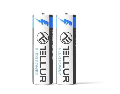 Baterie Tellur Flexi Power, Super Alcalina, AA LR6, 1.5V, 2buc/set