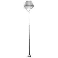 Lampadar LED Allocacoc LightShade Tulip Standing, 4.5W, 450 lm, lumina alba calda (2700K), inaltime ajusatabila 81.5-165.5 cm (Gri)